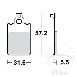Bremsklotz Standard TRW Alternative: 7373996