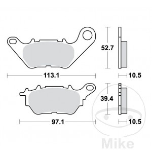 Bremsklotz Standard TRW Alternative: 7320097