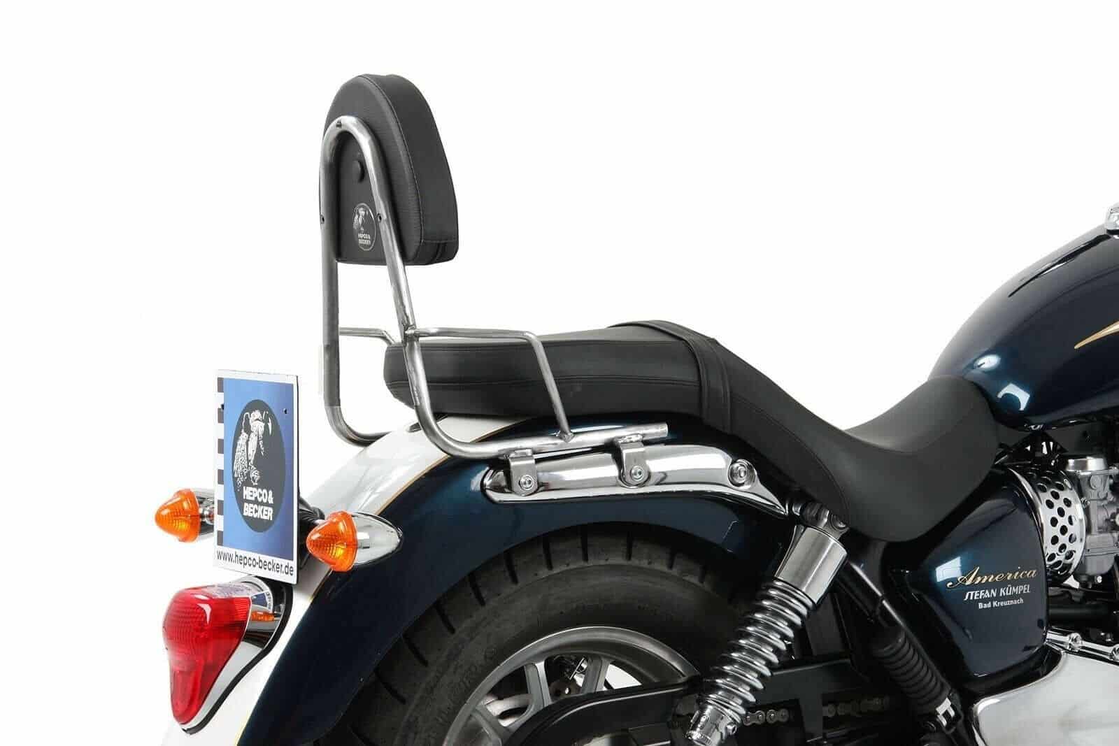 Sissybar ohne Gepäckträger chrom für Triumph Bonneville Amerika/Speedmaster (2011-2017)