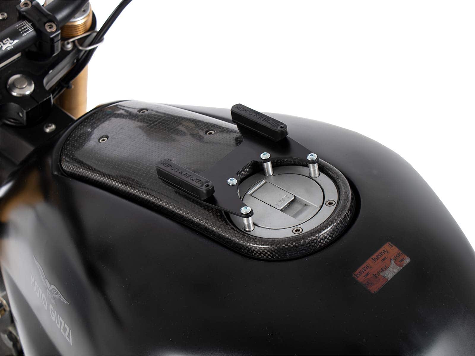 Tankring BASIC inkl. Tankrucksackverschlusseinheit für Moto Guzzi V11 Scura, Le Mans (2002-2005), Ballabio, Coppa Italia, Cafe Sport, Sport Naked (2004-2005), Sport (1999-2006)