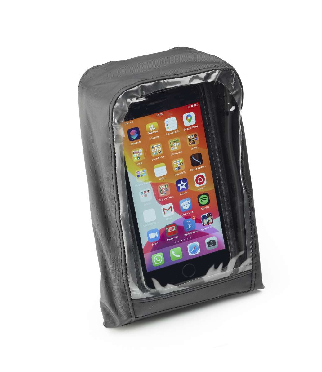 Smartphone-Tasche, kompatibel mit Roller, Motorrad und Fahrrad