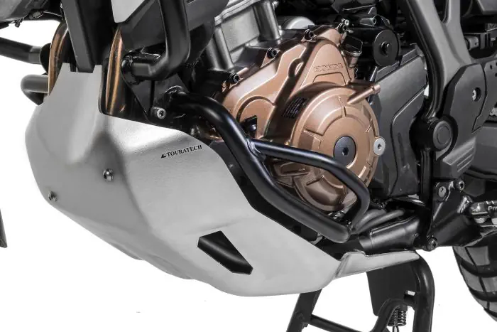 Touratech Motorsturzbügel Edelstahl schwarz für Honda CRF1000L Africa Twin mit DCT