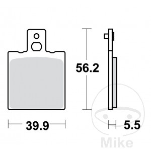 Bremsklotz Standard TRW Alternative: 7370554