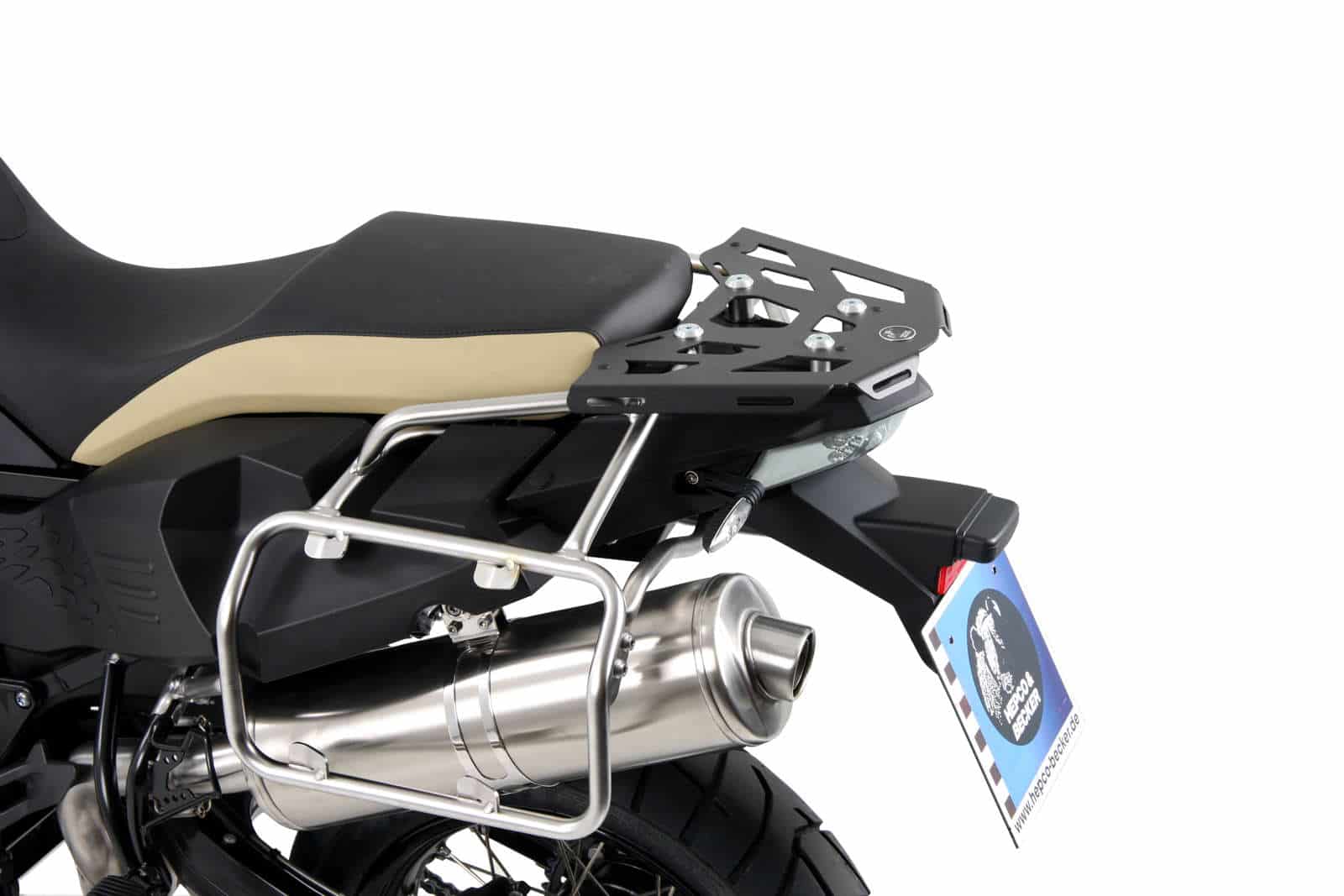 Minirack Softgepäck-Heckträger anthrazit für BMW F 800 GS Adventure (2013-2018)