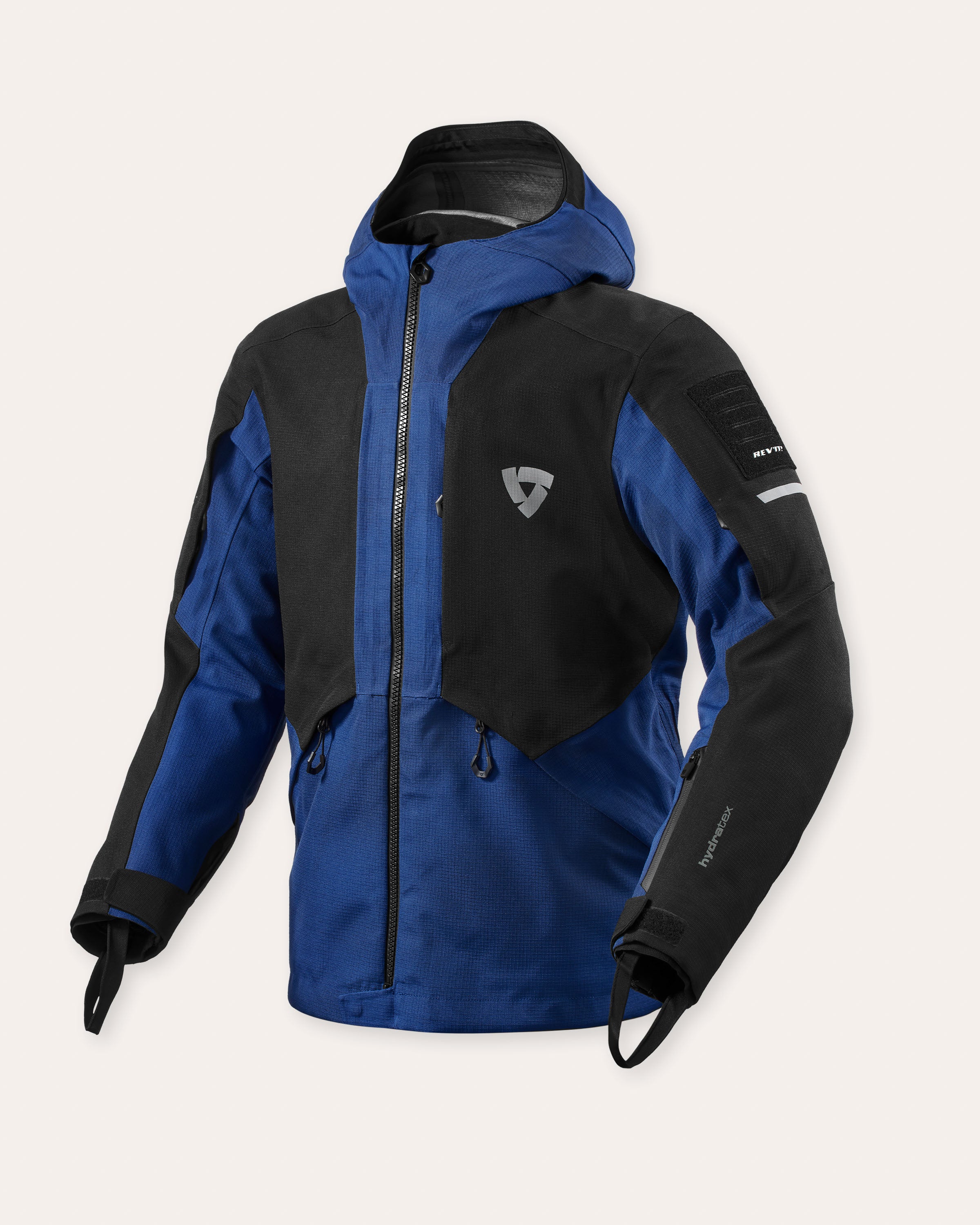 Jacke Tectonic H2O Schwarz-Blau XXL Standard