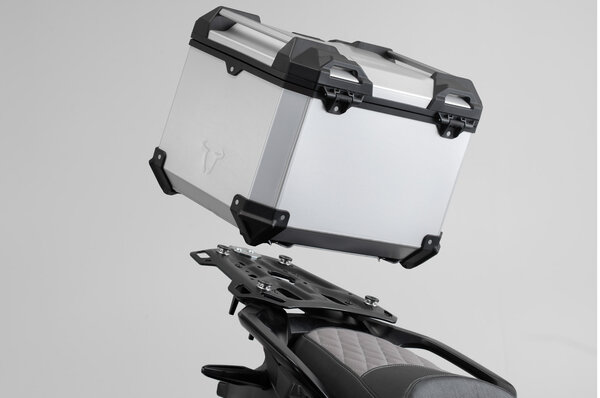 TRAX ADV Topcase-System Silbern. BMW F 650/700/800 GS.