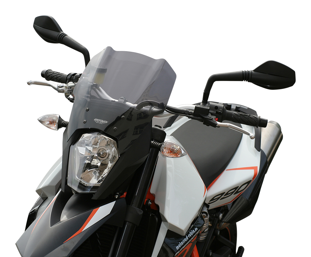 990 SUPERMOTO SM / SMR - Tourenscheibe "T" 2008- - schwarz