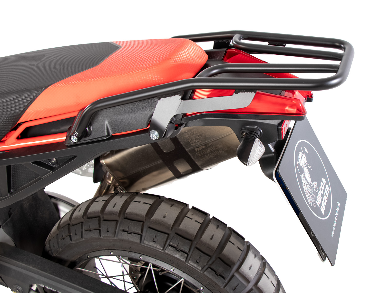 Rohrgepäckbrücke schwarz für Aprilia Tuareg 660 (2022-2024)