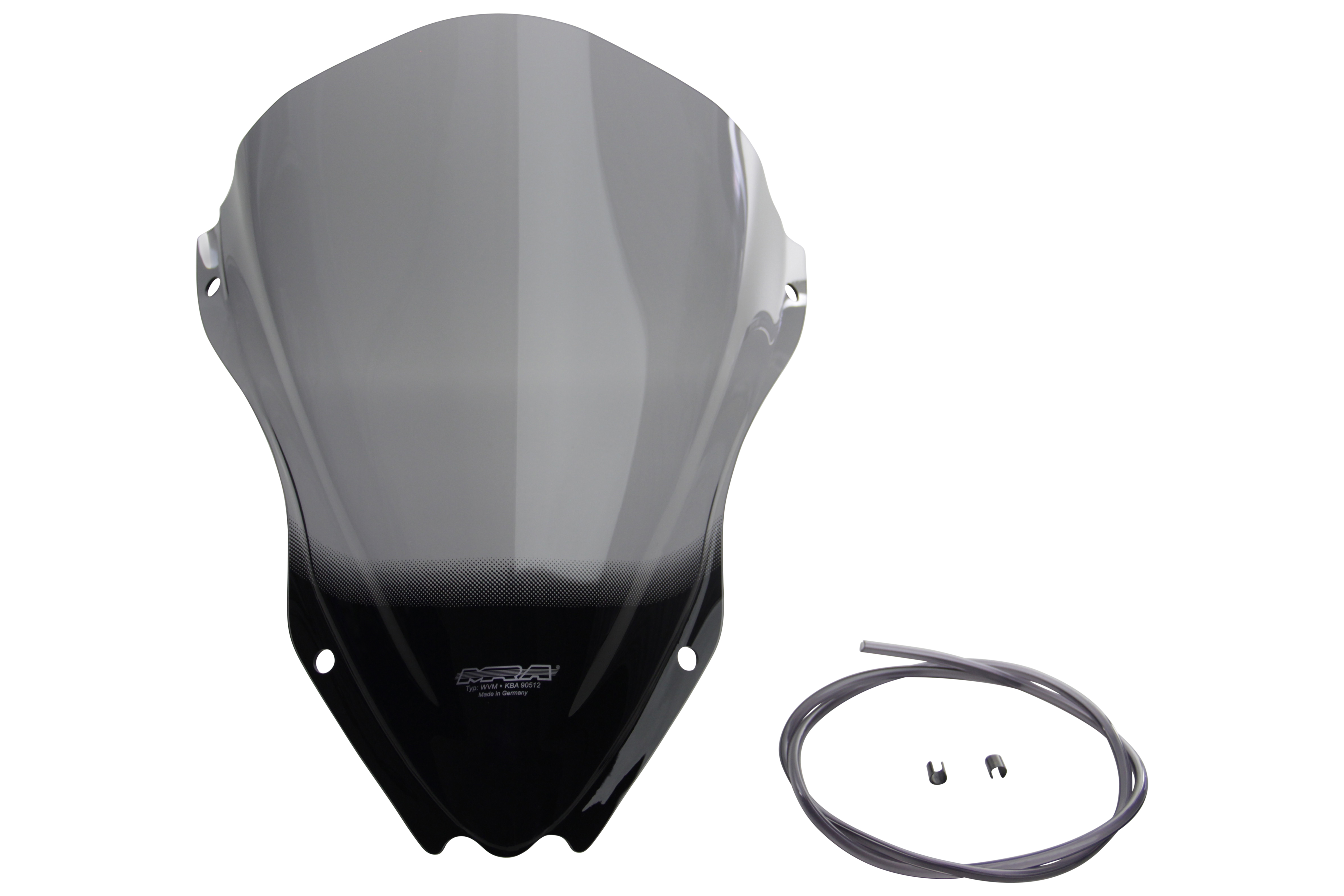 ZX 10 R - Racingscheibe "R" 2016-2020 - rauchgrau