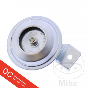 Hupe Motorrad 6V DC JMP silber 70 mm