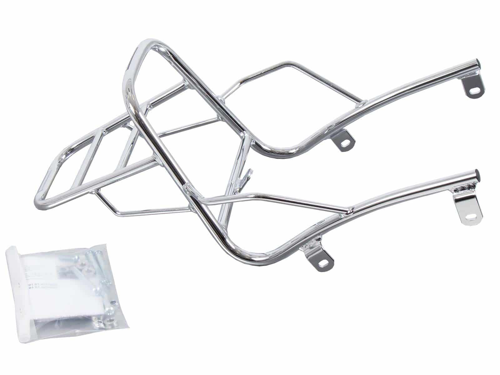 Rohrgepäckbrücke Topcaseträger chrom für Suzuki VL 800 Intruder LC Volusia (2009-2016)