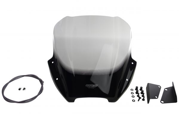 VERSYS 650 - Tourenscheibe "TM" 2010-2014 - rauchgrau