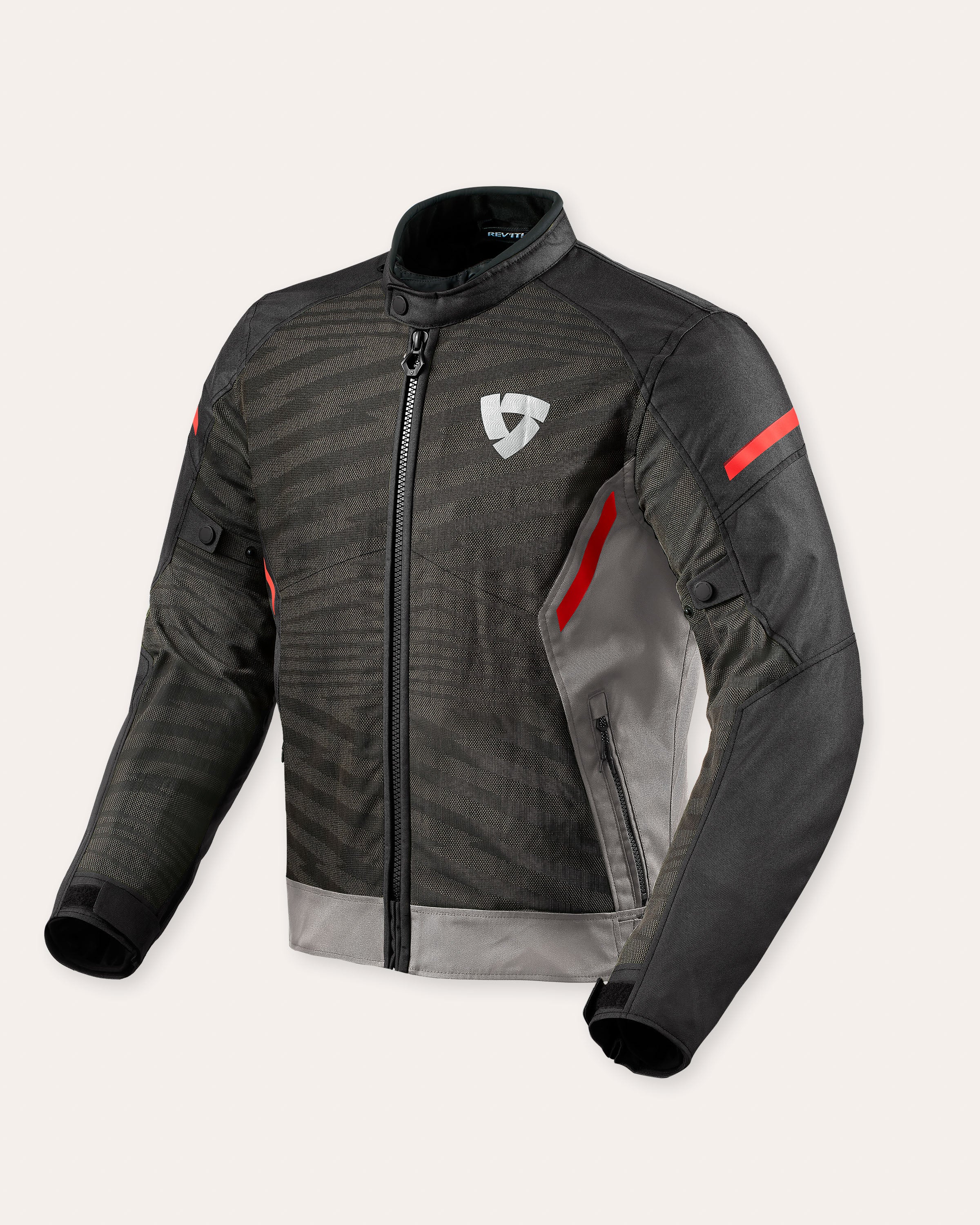 Jacke Torque 2 H2O | Grey-Red - Grau-Rot / S / Standard - Größe: S - Länge: Standard