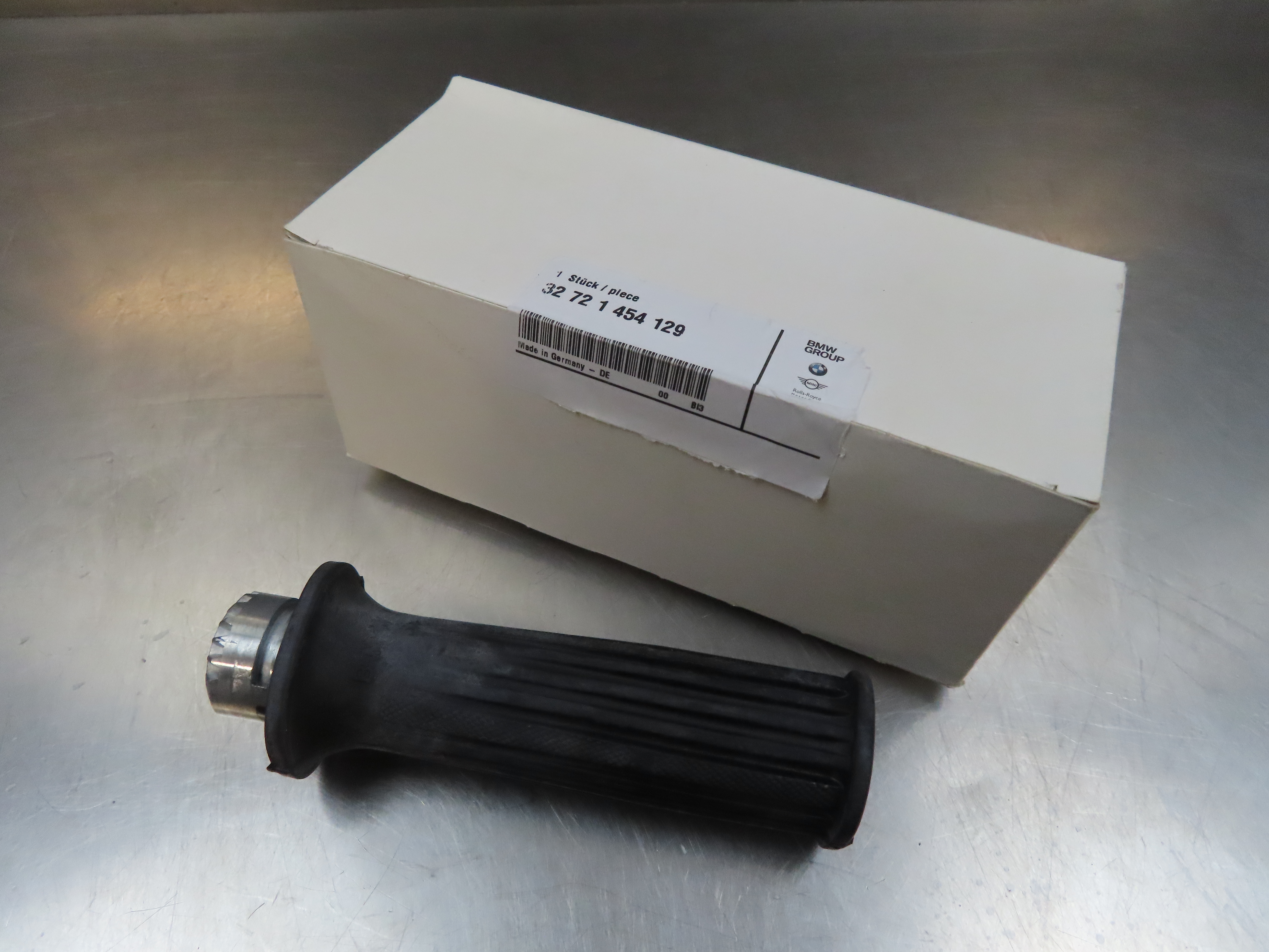 Griff eckig rechts Gasgriff mit Verzahnung Neu für BMW R 54 65 80 100 K75 K100