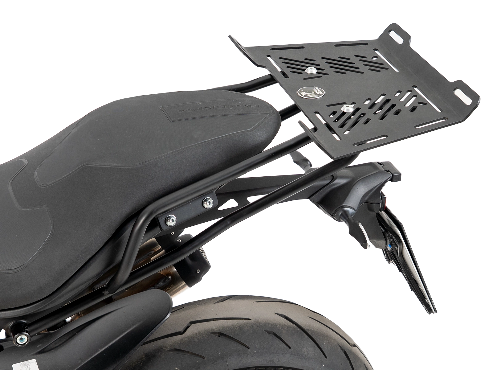 Gepäckbrückenverbreiterung schwarz für Ducati Monster 890 / + (2026-)