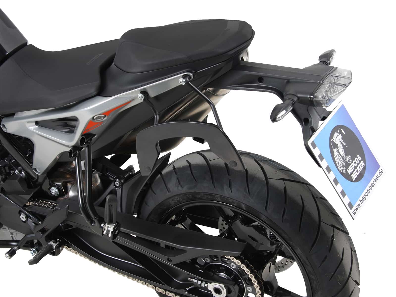 C-Bow Seitenträger einseitig links schwarz für KTM 790 Duke (2018-) C-Bow Seitenträger einseitig links schwarz für KTM 790 Duke (2018-)
