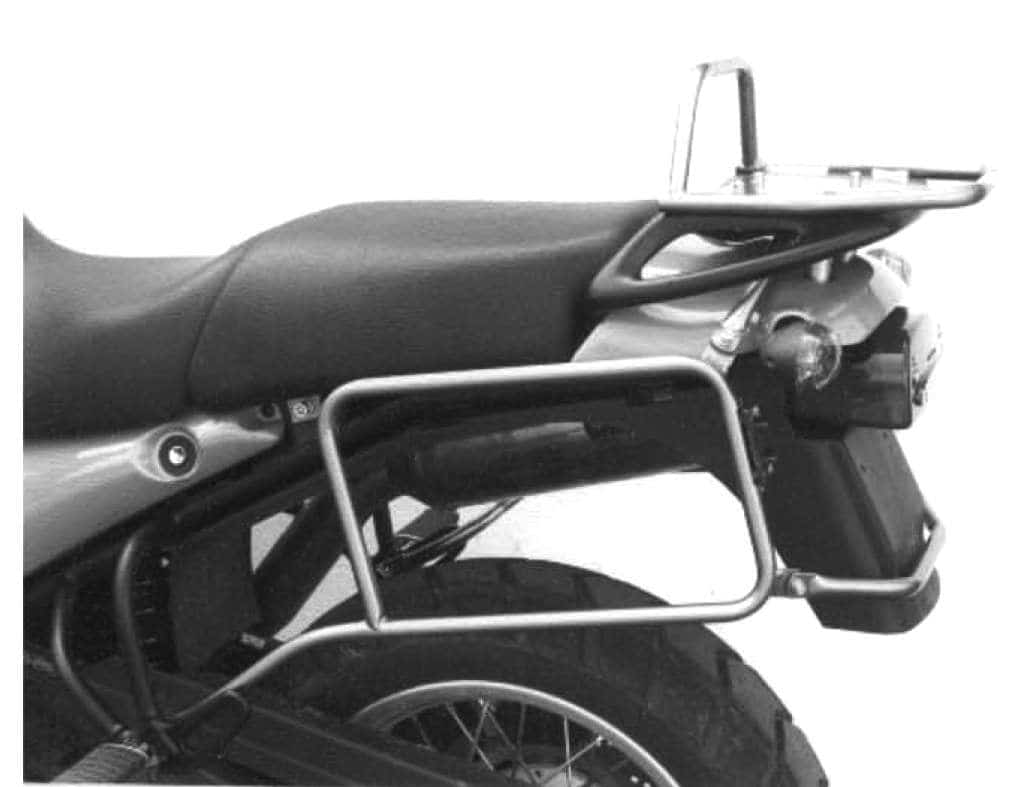 Seitenkofferträger festverschraubt schwarz für Triumph Tiger (1999-2000)