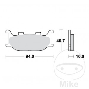 Bremsklotz Sinter Scooter TRW Alternative: 7322894
