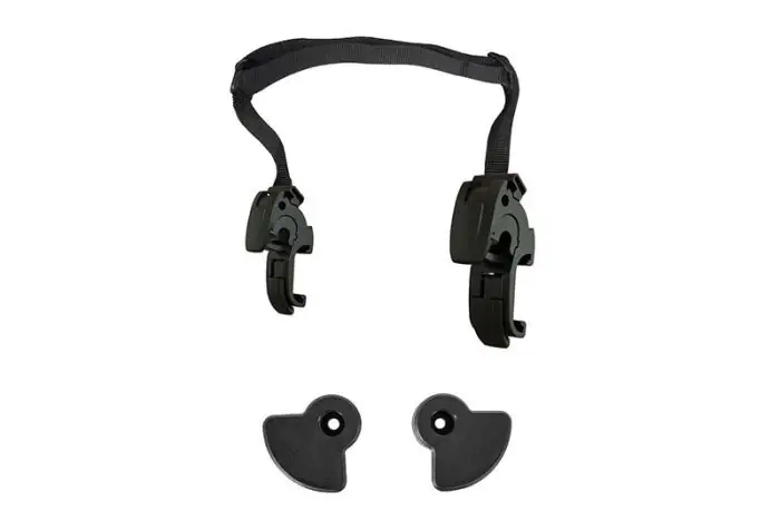 Touratech Ersatzteil Montageset 18mm für Seitentasche ENDURANCE Click Waterproof