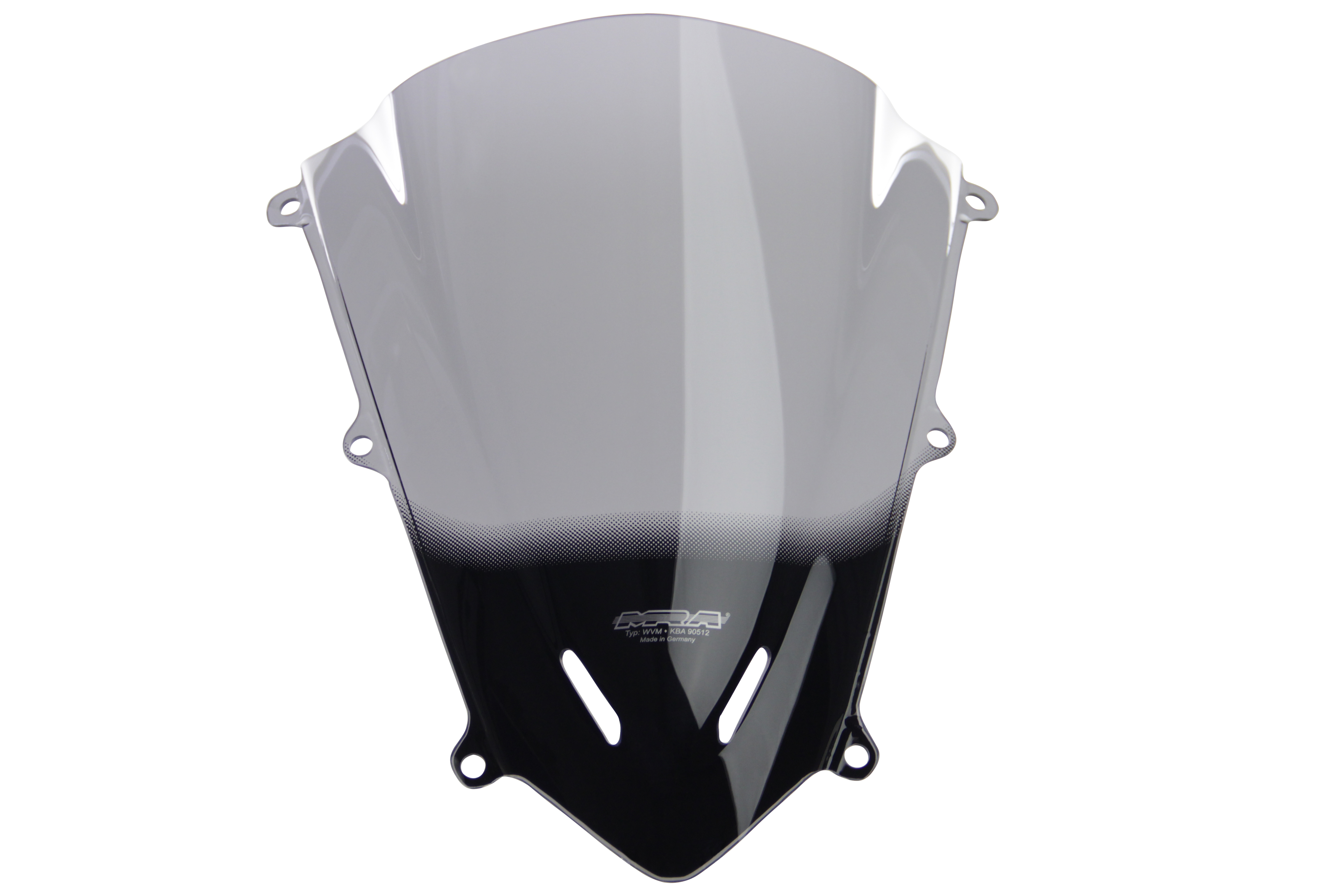 CBR 600 RR - Racingscheibe "R" 2007-2012 - rauchgrau
