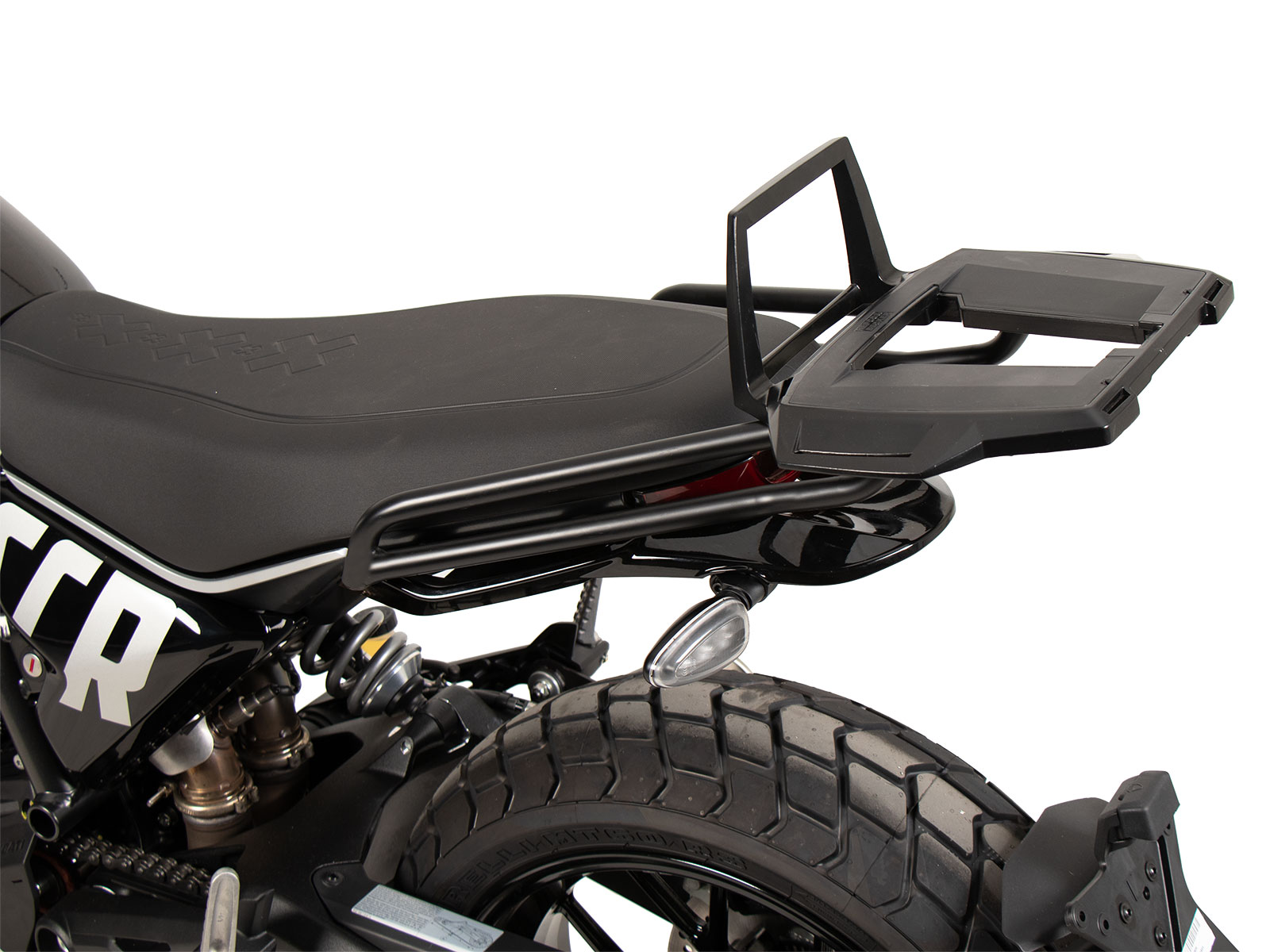 Alurack Topcaseträger schwarz für Ducati Scrambler 800 Icon / Dark (2023-)