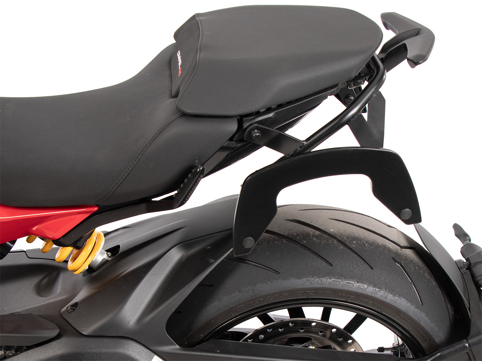 C-Bow Seitenträger schwarz für Ducati Diavel V4 (2023-)