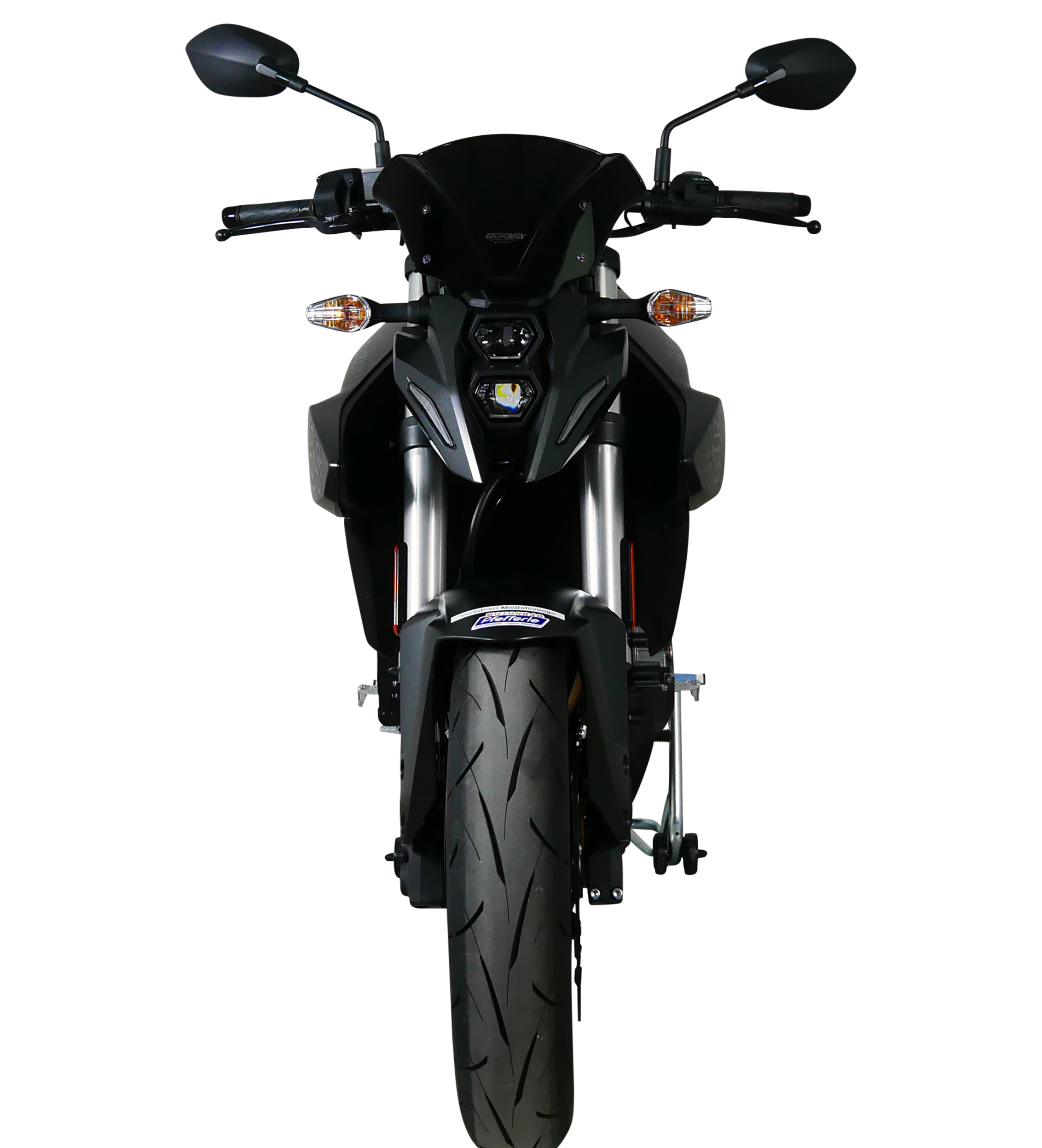 GSX-8S - Sportscheibe "NSPM" 2023- - schwarz
