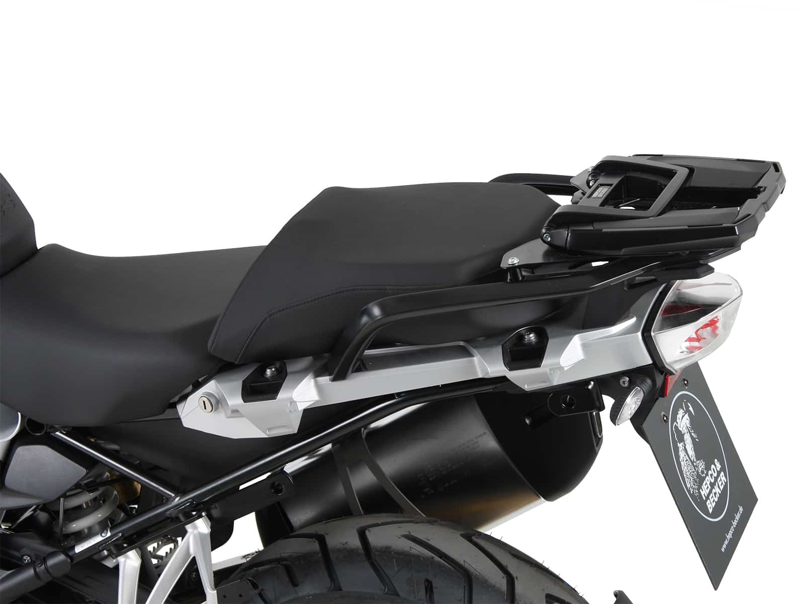 Easyrack Topcaseträger für Kombination mit Original-Gepäckbrücke schwarz für BMW R 1250 GS (2018-2023)