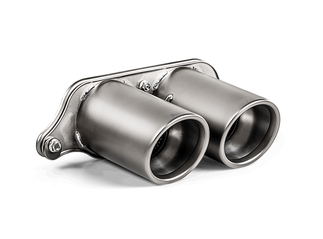Akrapovic TAIL PIPE SET ohne TÜV, Endrohrset aus Titan