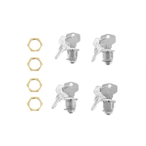 Einbauschlösser Set für Motorrad Koffer ZEGA Pro2 / ZEGA Pro / ZEGA Mundo (4 Stück)