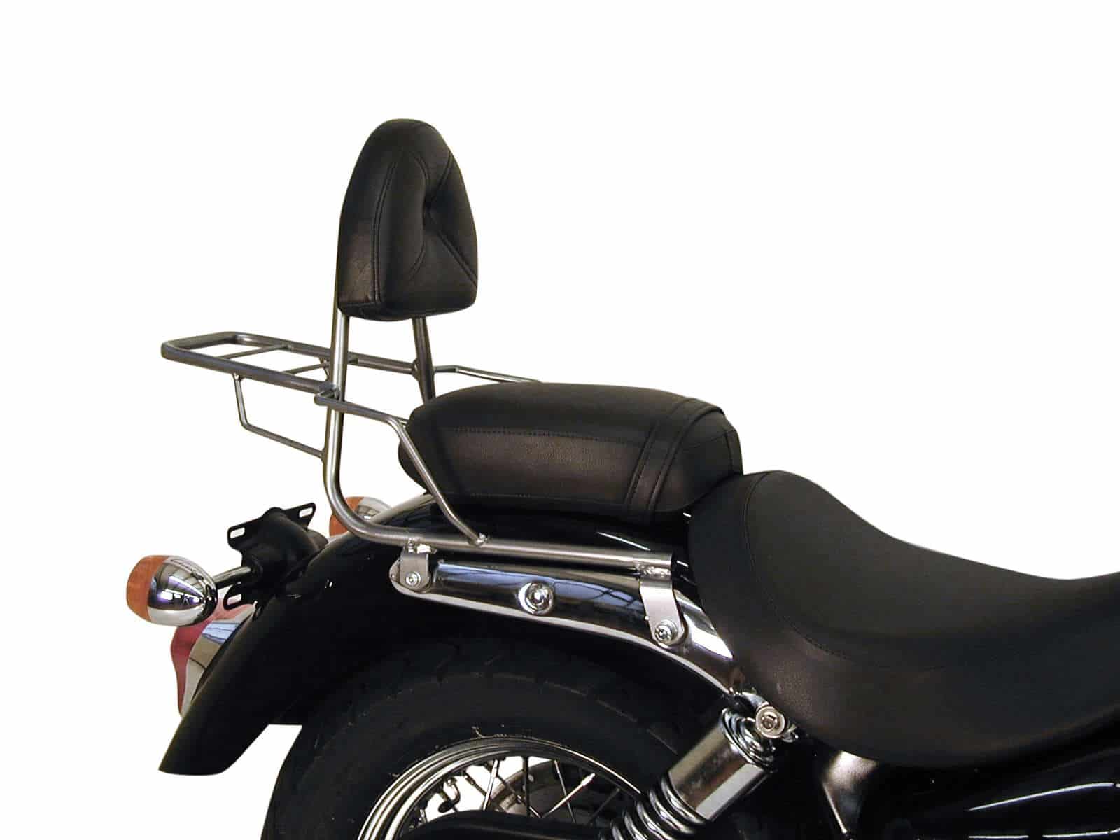 Sissybar mit Gepäckträger chrom für Triumph Bonneville Amerika/Speedmaster (2005-2010)