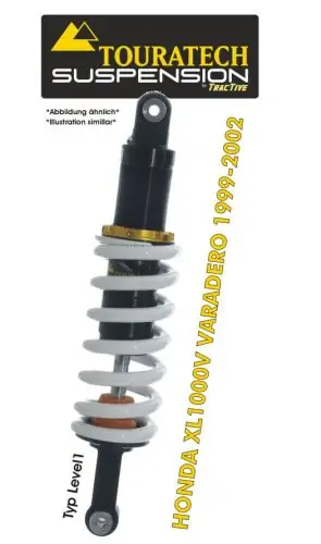 Touratech Suspension Federbein für HONDA XL1000V VARADERO 1999-2002 Typ Level1
