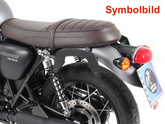 C-Bow Seitenträger chrom für Triumph Bonneville T 100/Black (2017-2025)