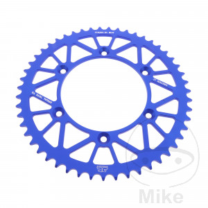 Alu-Kettenrad 51Z Teilung 520 blau JT Innendurchmesser 130 Lochkreis 150