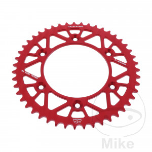 Alu-Kettenrad 47Z Teilung 520 rot JT Innendurchmesser 125 Lochkreis 153