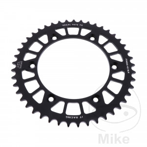 Alu-Kettenrad 45Z Teilung 520 schwarz JT Innendurchmesser 136 Lochkreis 156