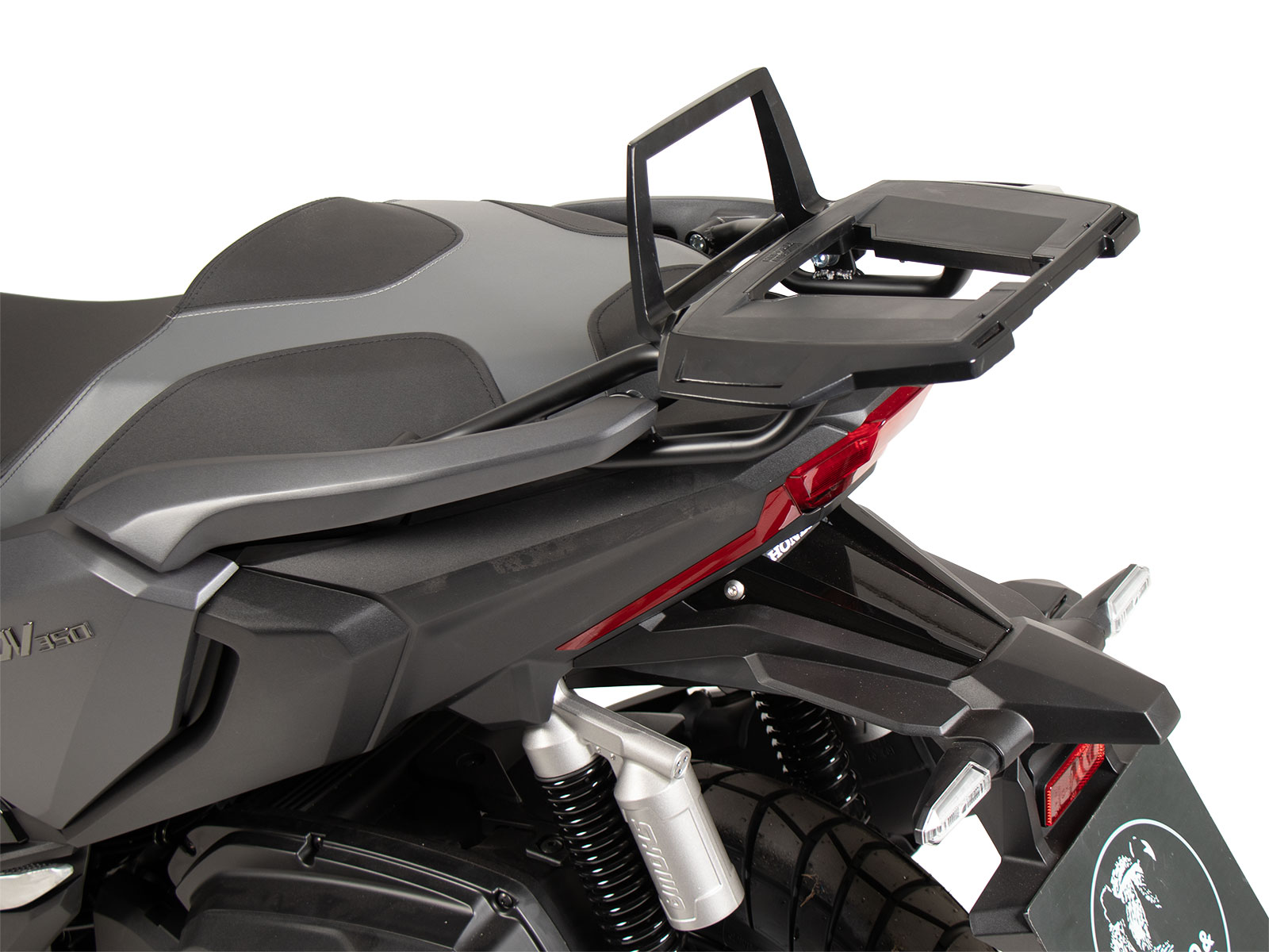 Alurack Topcaseträger schwarz für Honda ADV 350 (2022-)