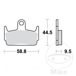 Bremsklotz Standard TRW Alternative: 7321870
