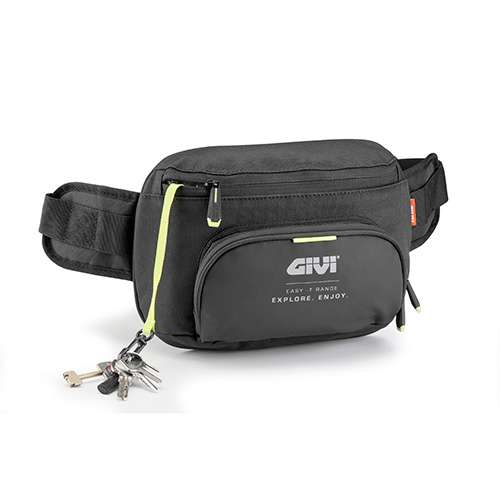 Easy BAG - Bauchtasche schwarz Volumen 2 Liter, verstellbar