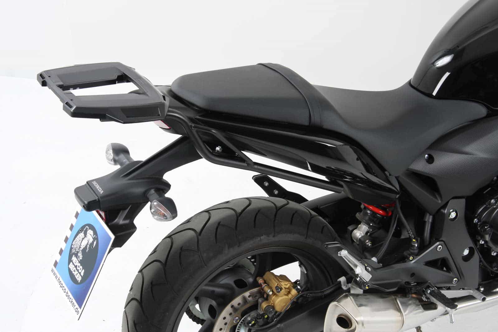 Alurack Topcaseträger schwarz für Honda CBR 600 F (2011-2013)