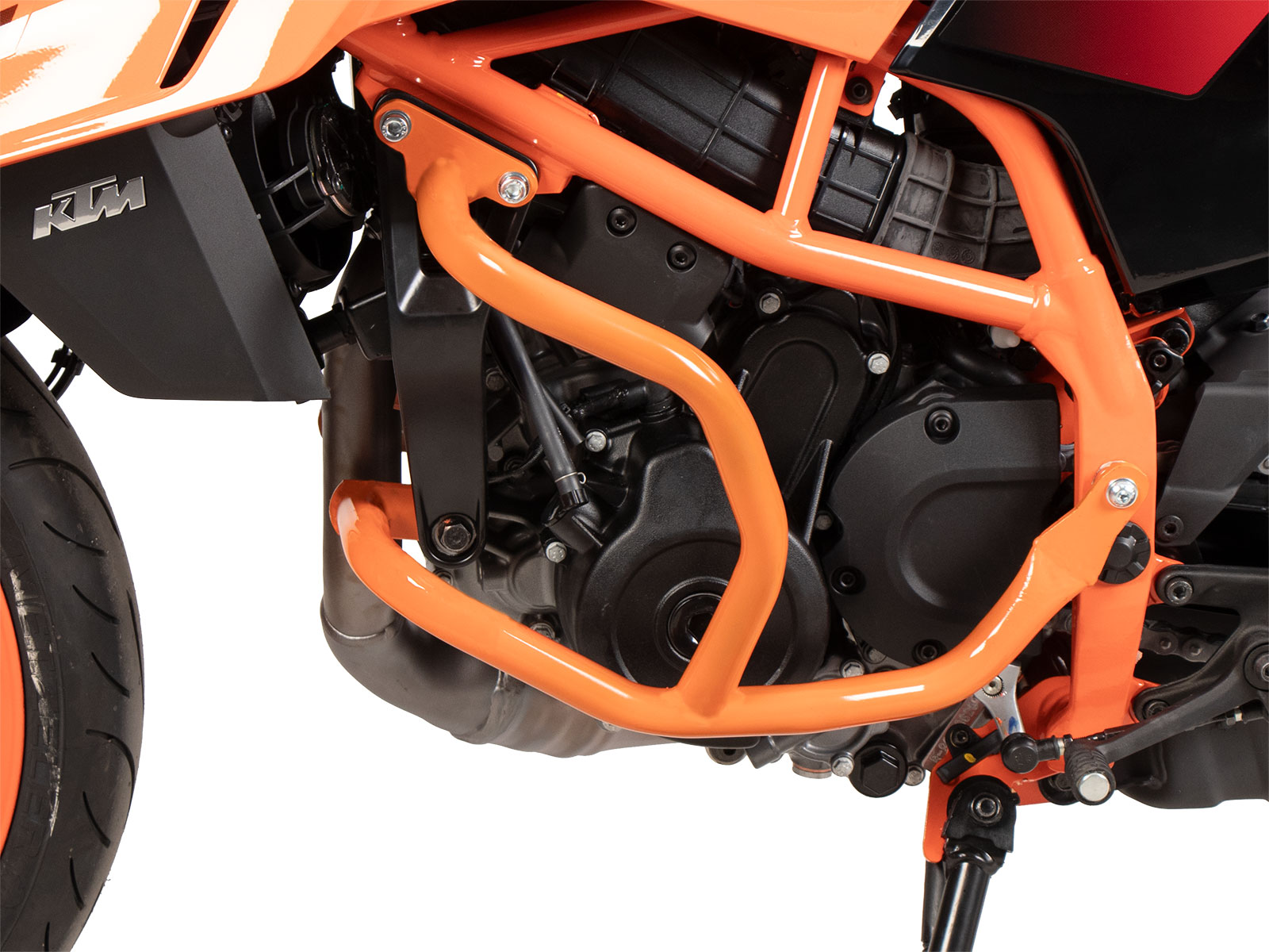 Motorschutzbügel orange für KTM 390 Duke (2024-)