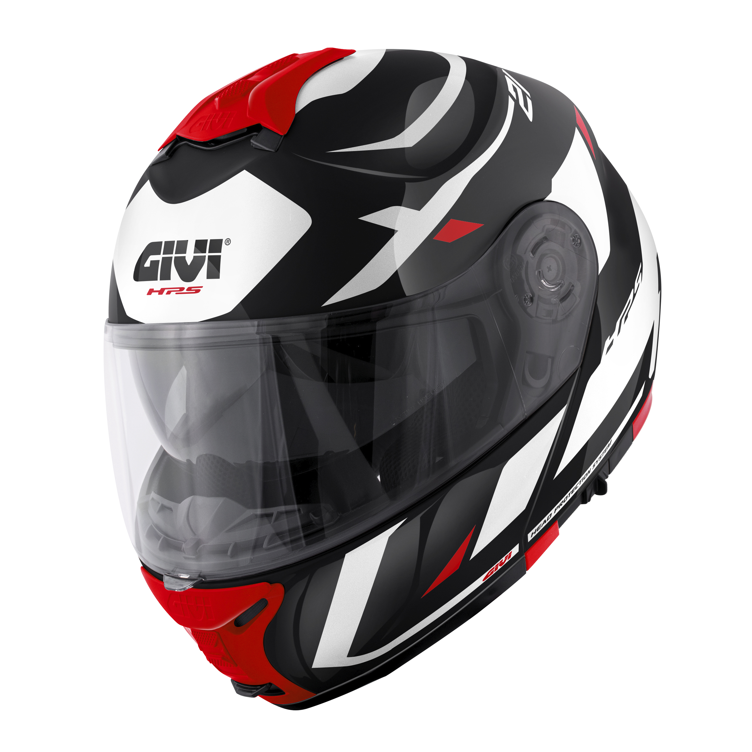 HPS X.21 EVO GRAPHIC - Gr. 60/L – schwarz / weiß / rot