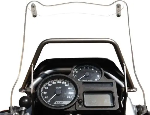 Touratech GPS Anbauadapter Navi - Halter Rohrbügel über Instrumente für BMW K25 R1200GS
