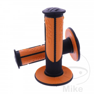Griffgummi 798 schwarz/orange Durchmesser 22 / 25 mm geschlossen.