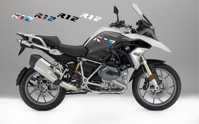 k-Aufkleberset-2-teilig-Logo-R12-HL-Folie-UV-Laminat-PVC-Tape-rechts-links Aufkleberset 2-teilig "Logo R12" rechts+links für BMW R1250GS