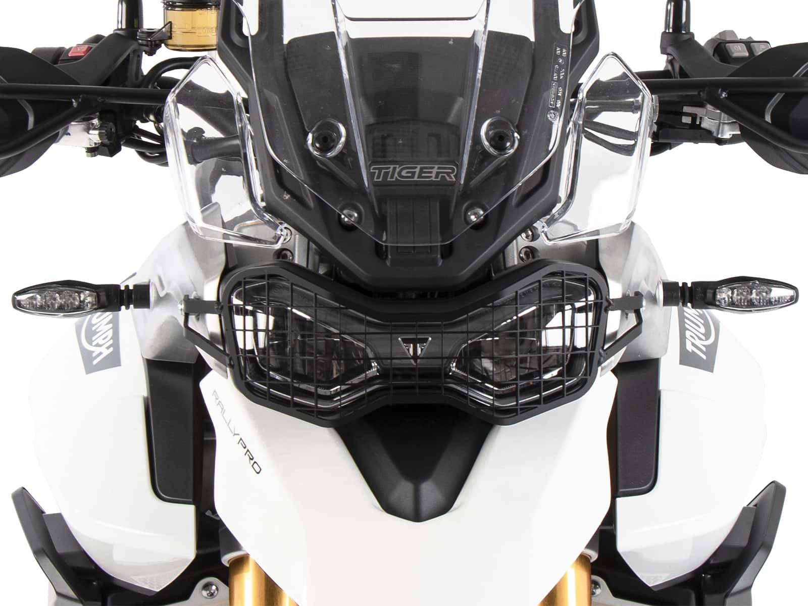 Lampenschutzgitter schwarz für Triumph Tiger 850 Sport (2021-2024)