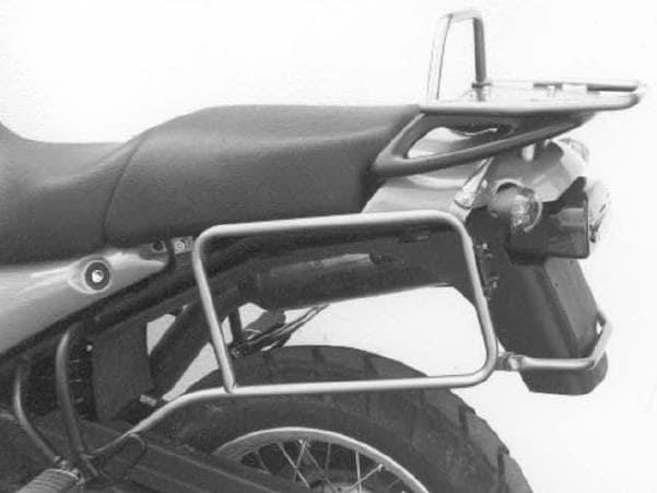 Seitenkofferträger festverschraubt schwarz für Triumph Tiger 955i (2001-2006)
