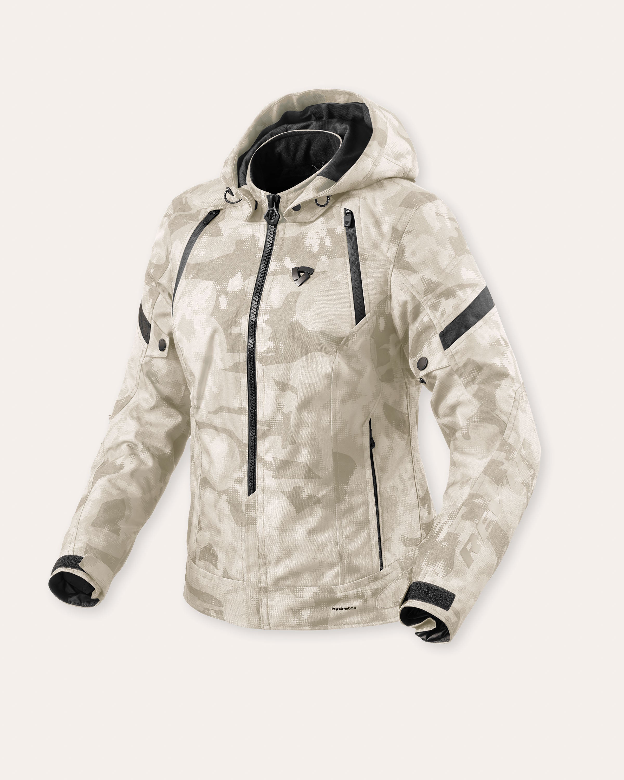 Jacke Flare 3 H2O Ladies | Camo Grey-White - Camo Grau-Weiß / 34 / Standard - Größe: 34 - Länge: Standard