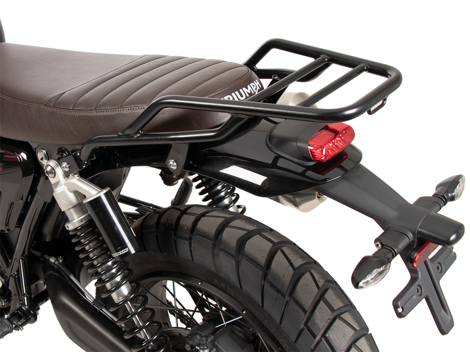 Rohrgepäckbrücke schwarz für Triumph Scrambler 1200 X (2024-)