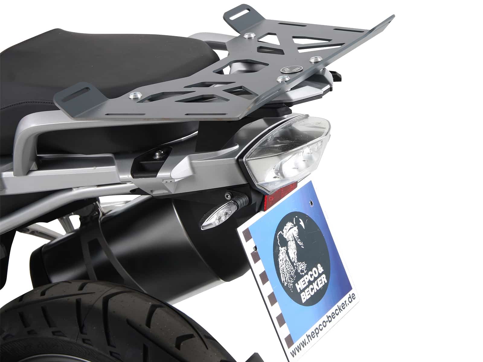 Gepäckbrückenverbreiterung anthrazit für BMW R 1250 GS (2018-2023)